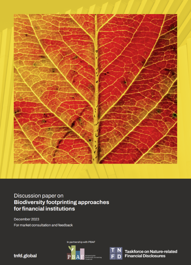 Taskforce on Nature-related Financial Disclosures (TNFD ...