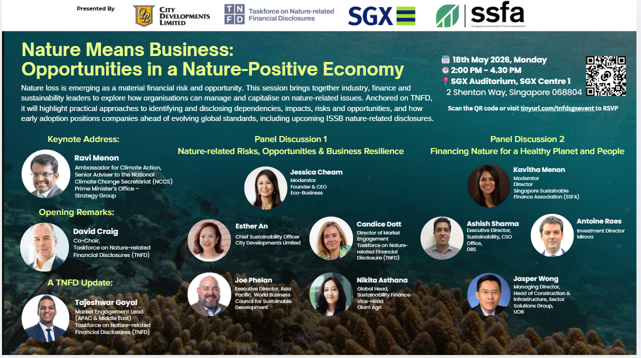 NATURE LIVING＆FACT『This day,this means』 Nature means business: Opportunities in a nature-positive economy