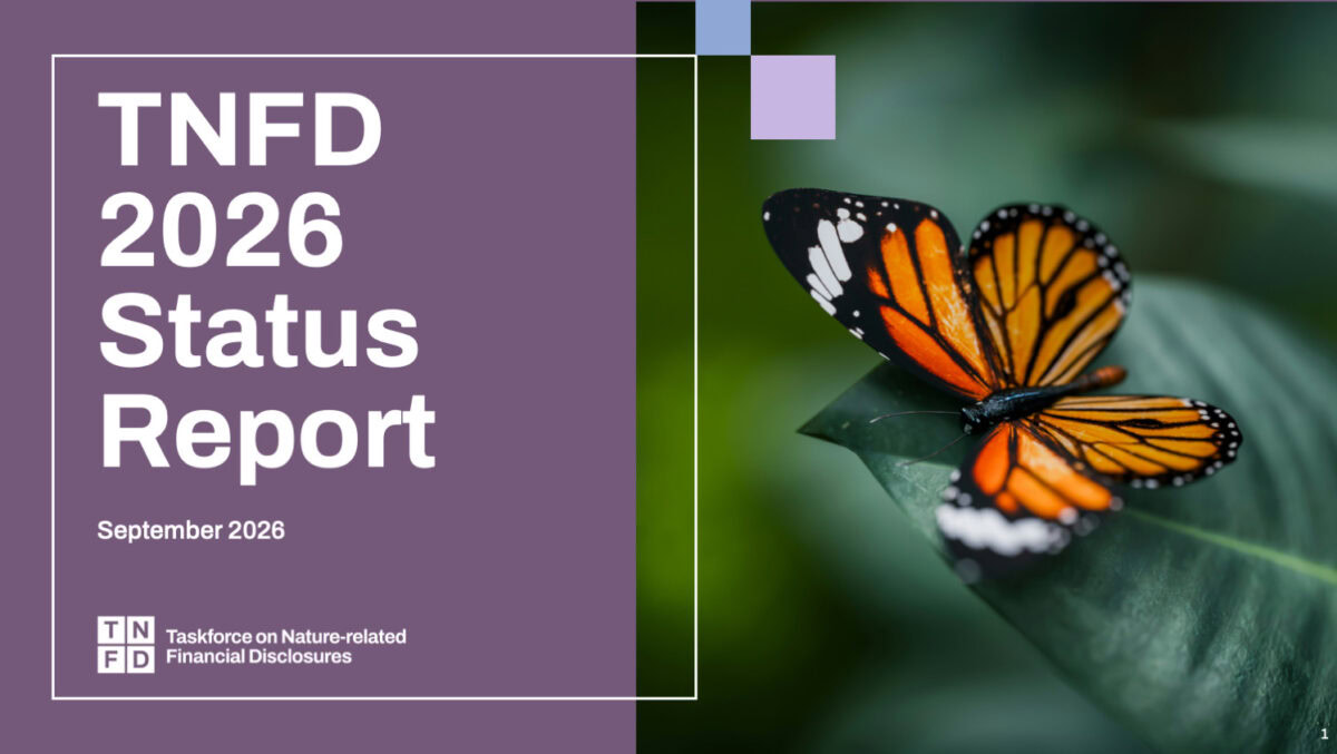 Global Risk Report 2026 – TNFD